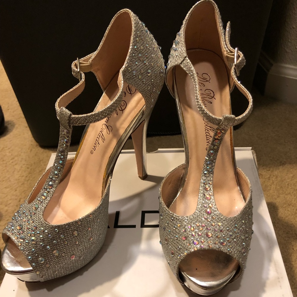 Glamorous high heels